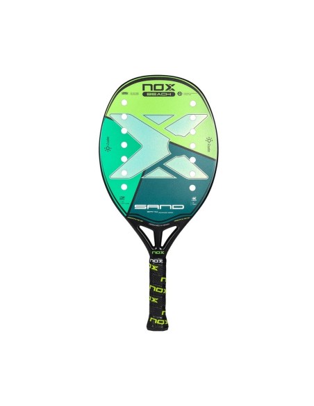 Pala Beach Tennis Nox Advanced Sand Green Pbeadvsa122 | Ofertas de pádel
